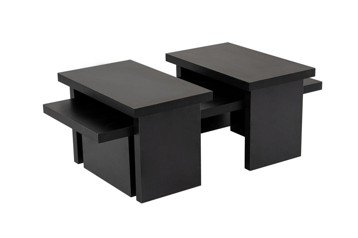 Măsuță de cafea Sanctuary, Diverse culori, 110x45x30 cm - Wood black | SKU: 241NRD1221 | Măsuță de cafea Sanctuary, 110x45x30 cm, varianta Wood black, produs pentru amenajarea locuinței, disponibil online în România la CasaMob