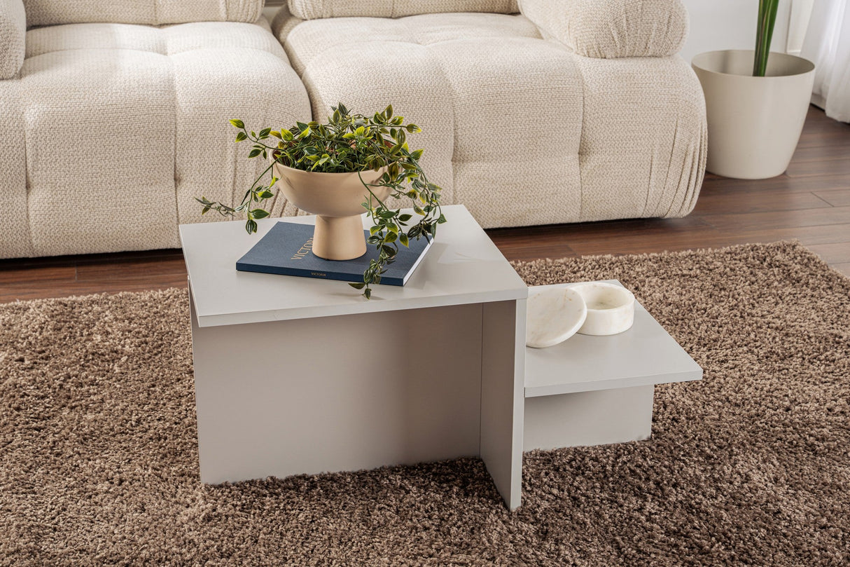 Măsuță de cafea Harmony, Diverse culori, 80x40x40 cm - Gri | SKU: 241NRD1228 | Măsuță de cafea Harmony, 80x40x40 cm, varianta Gri, produs pentru amenajarea locuinței, disponibil online în România la CasaMob