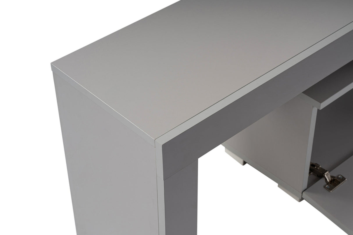 Comodă TV Enclave, Diverse culori, 180x31x50 cm - Gri | SKU: 241NRD1322 | Comodă TV Enclave, 180x31x50 cm, varianta Gri, produs pentru amenajarea locuinței, disponibil online în România la CasaMob