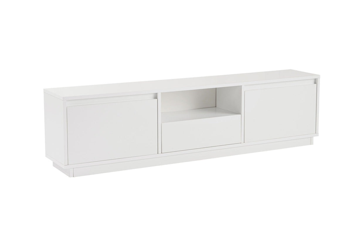 Comodă TV Vanguard, Diverse culori, 160x30x42 cm - Natural white | SKU: 241NRD1325 | Comodă TV Vanguard, 160x30x42 cm, varianta Natural white, produs pentru amenajarea locuinței, disponibil online în România la CasaMob
