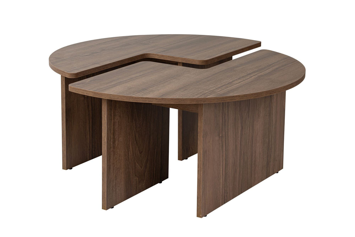 Măsuță de cafea Moira, Diverse culori - Venezia walnut | SKU: 241NRD1329 | Măsuță de cafea Moira, varianta Venezia walnut, produs pentru amenajarea locuinței, disponibil online în România la CasaMob