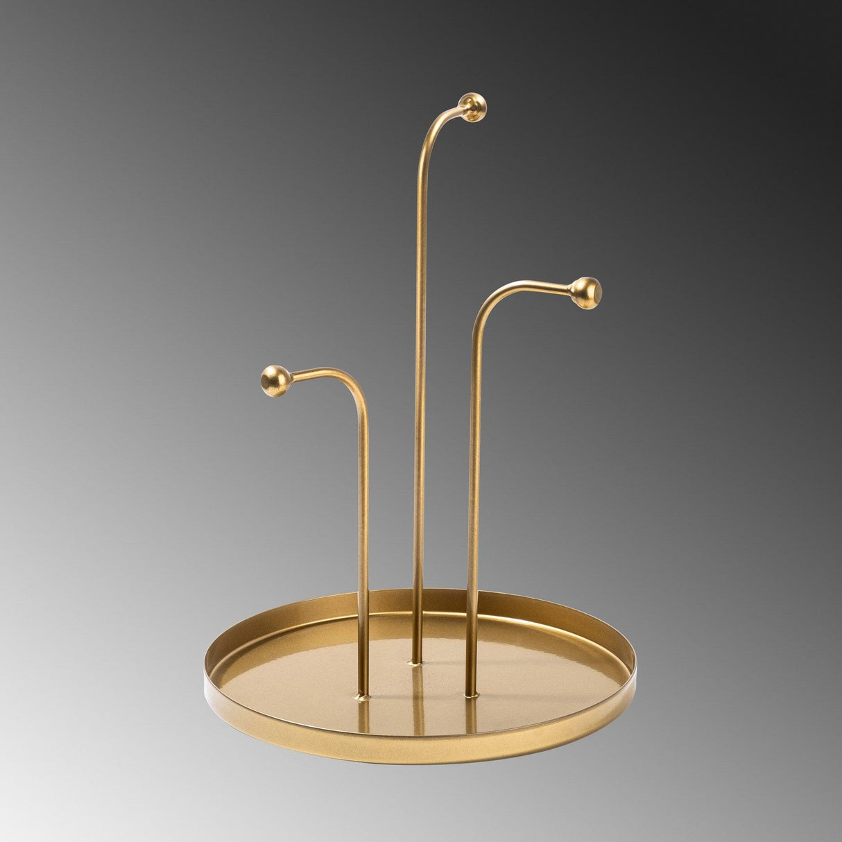 Accesoriu metalic decorativ Decorative Metal Accessory Modern 3, Aur, 21x27 cm