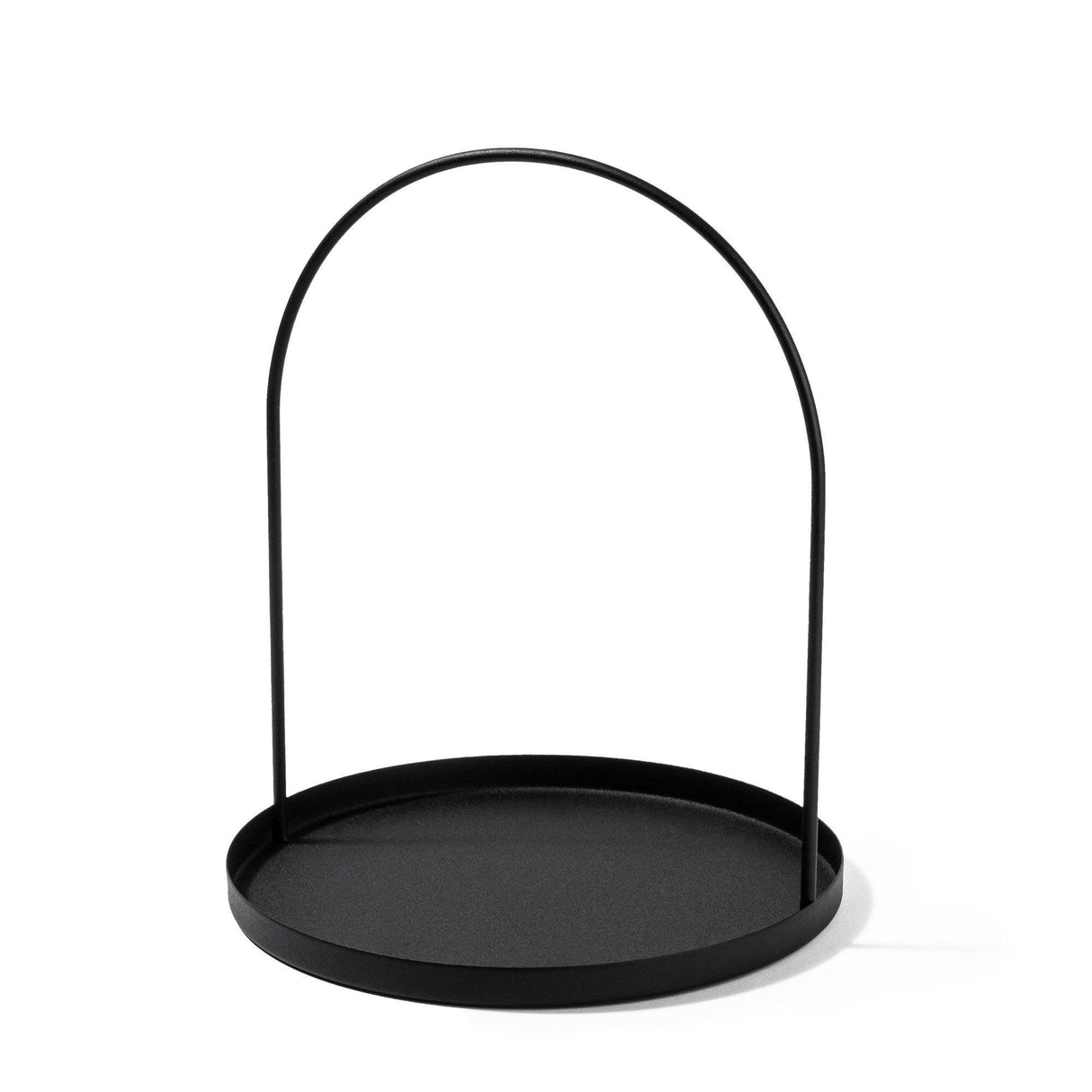 Accesoriu metalic decorativ Kos, Negru, 23x28 cm
