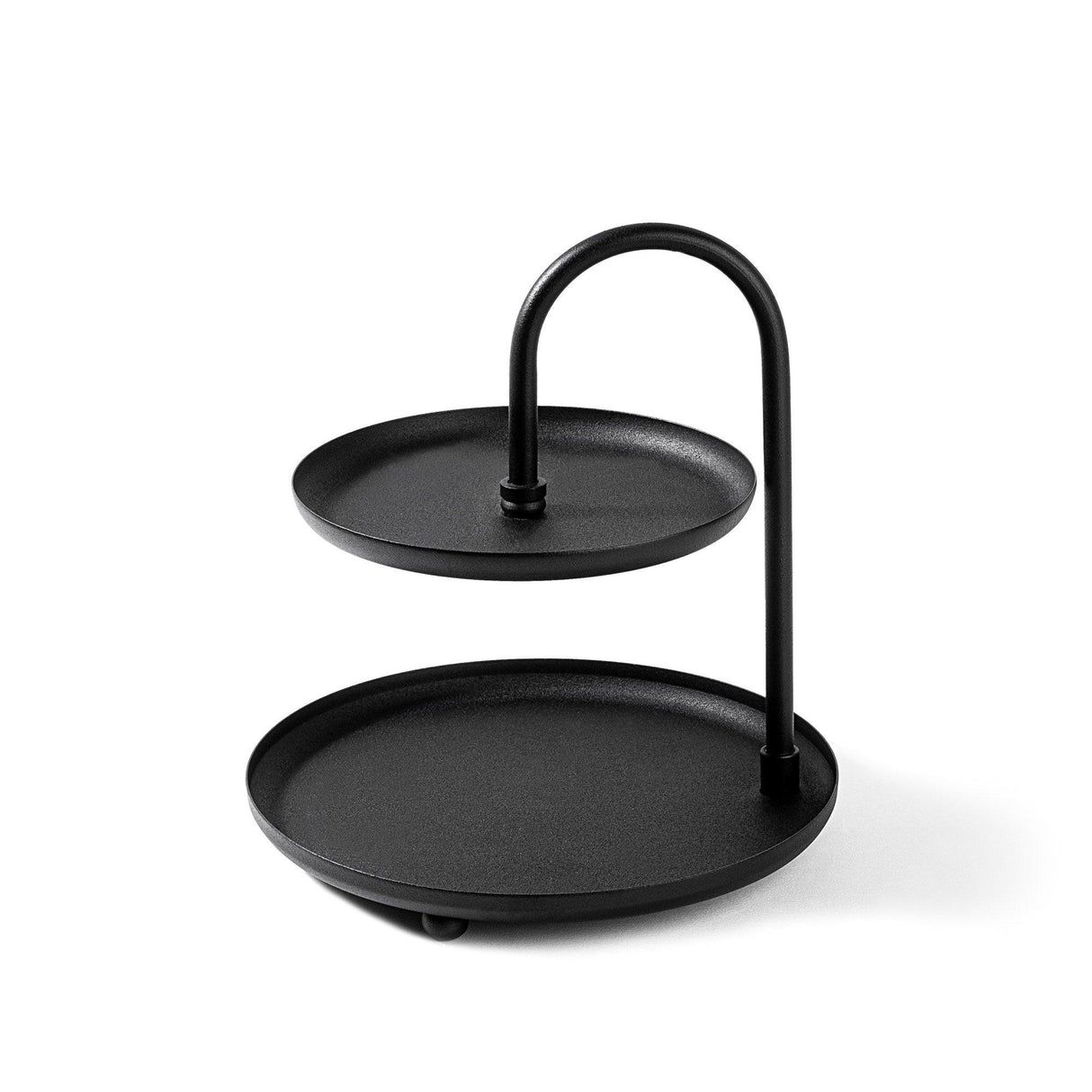 Accesoriu metalic decorativ Kormen, Negru, 20x21 cm