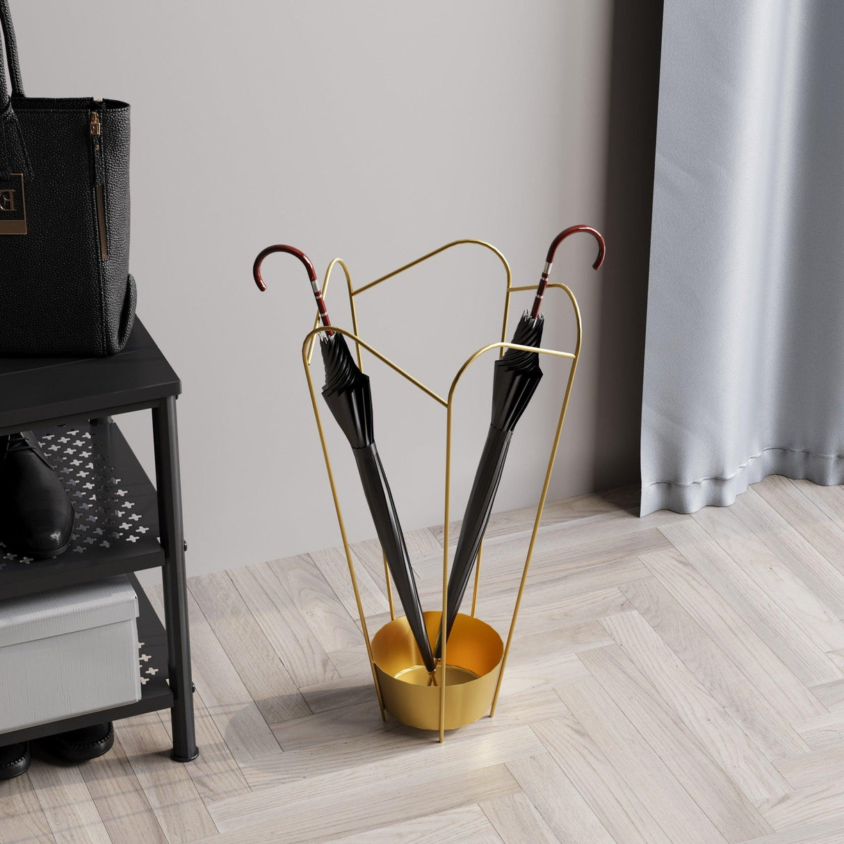 Accesoriu metalic decorativ Decorative Metal Accessory Elegance 2, Aur