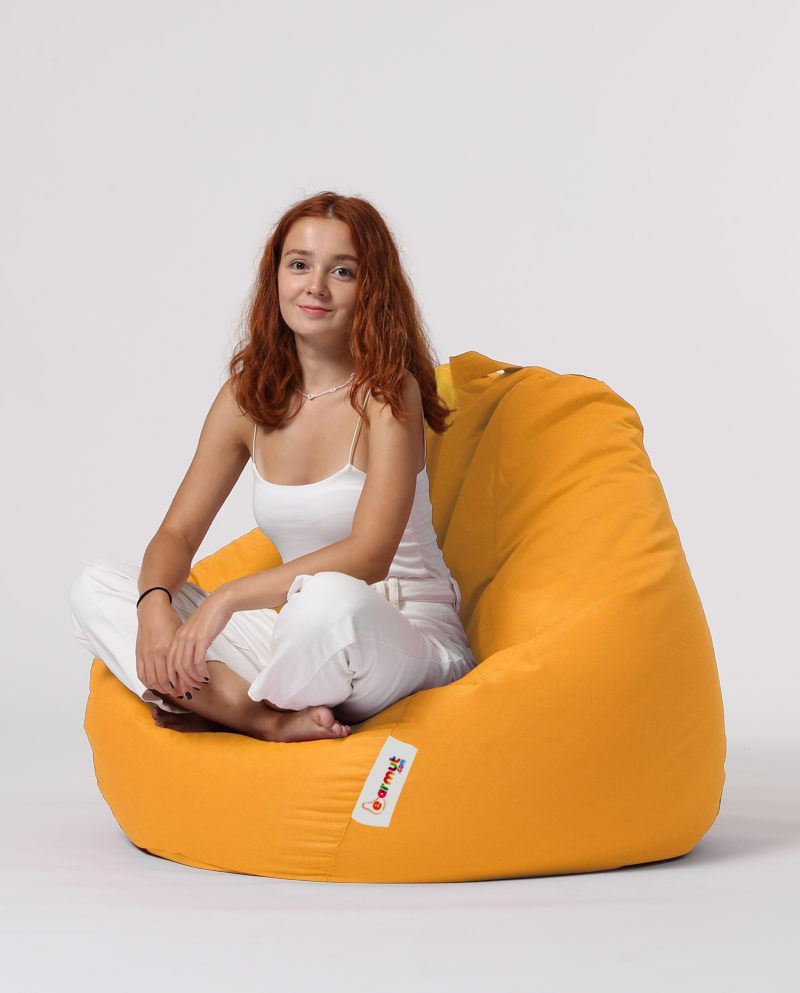 Puf Premium XXL, Galben