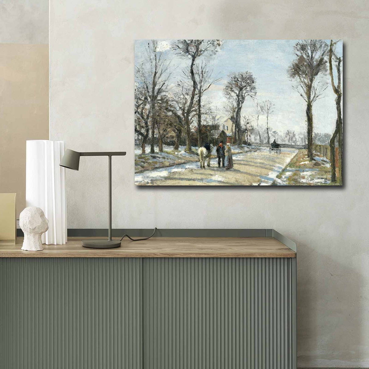 Tablou canvas 70100FAMOUSART-017, Multicolor, 70x100x3 cm