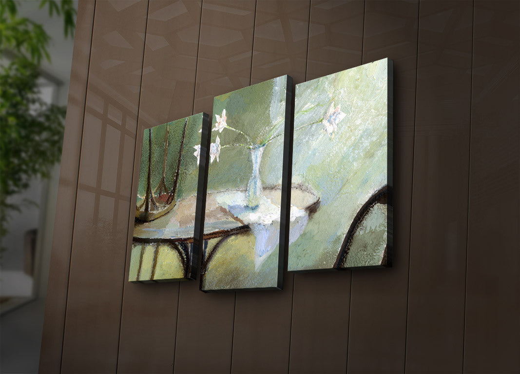 Tablou Canvas cu Led 3PATİACT, Multicolor, 66x45 cm