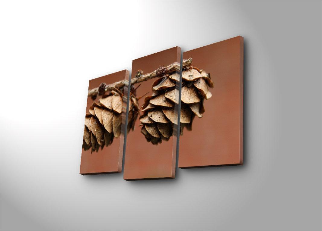 Tablou Canvas cu Led 3PATİACT, Multicolor, 66x45 cm