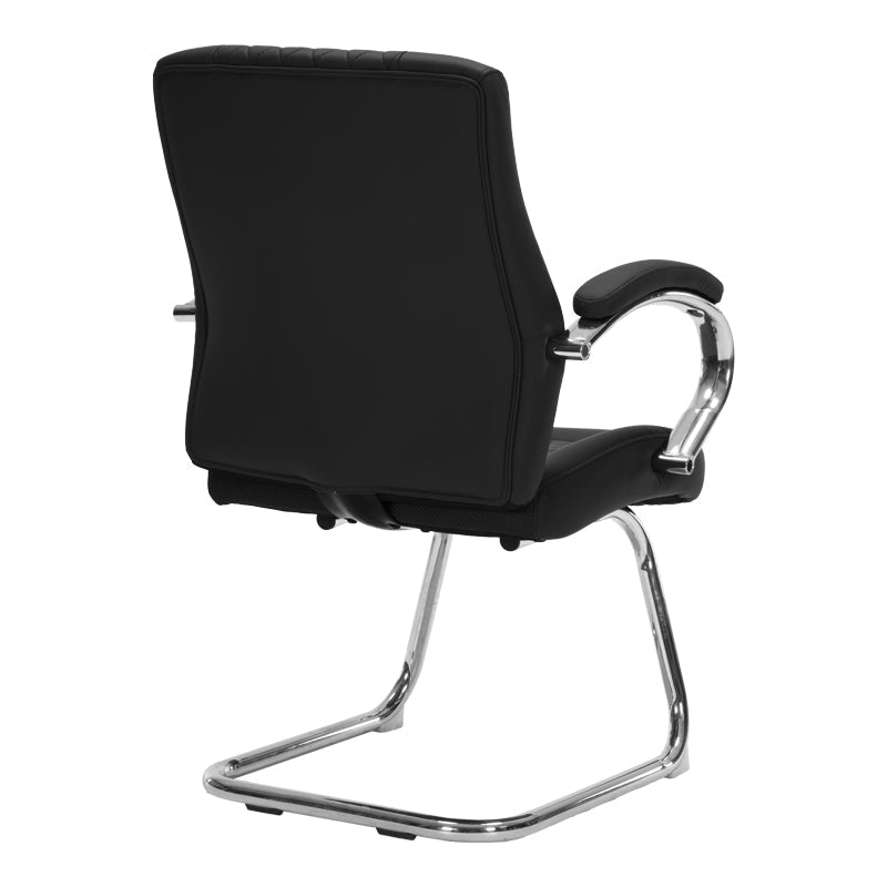 Scaun Thiodore, Negru, 67x50x100 cm