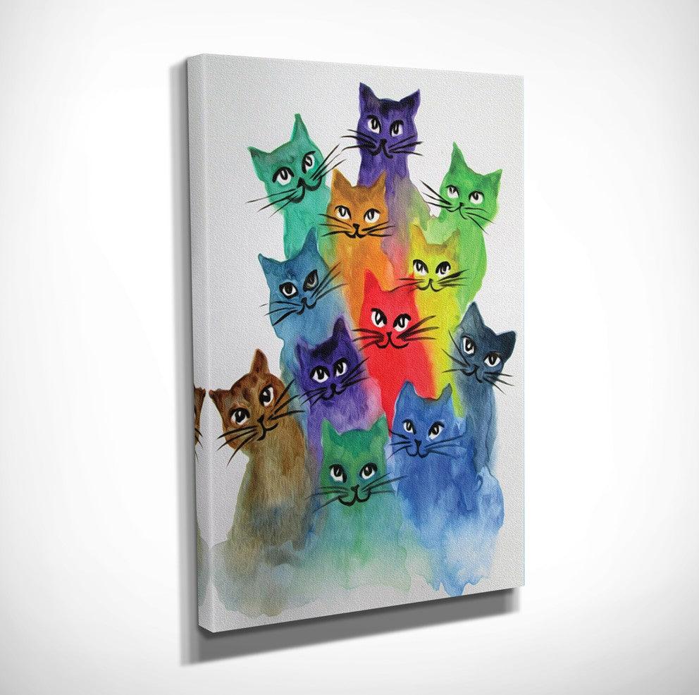 Tablou Canvas Majestic, Multicolor, 40x30 cm