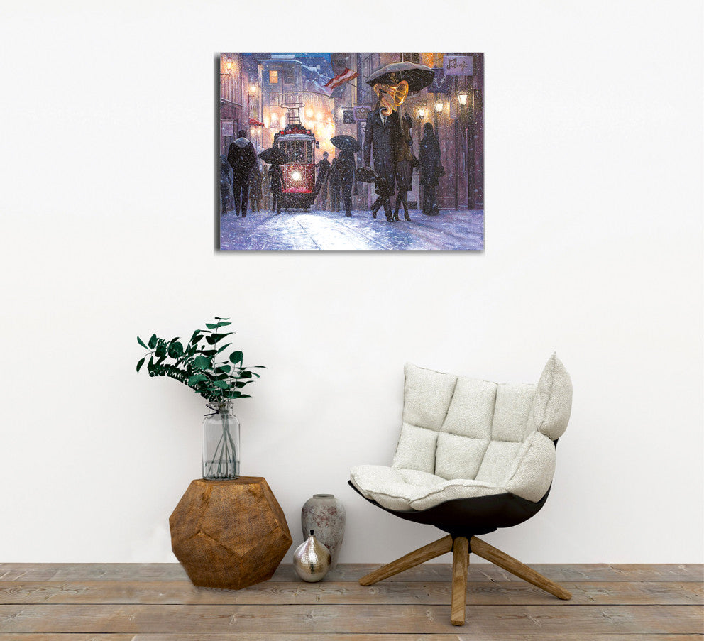 Tablou canvas DC333, Multicolor, 30x40x3 cm