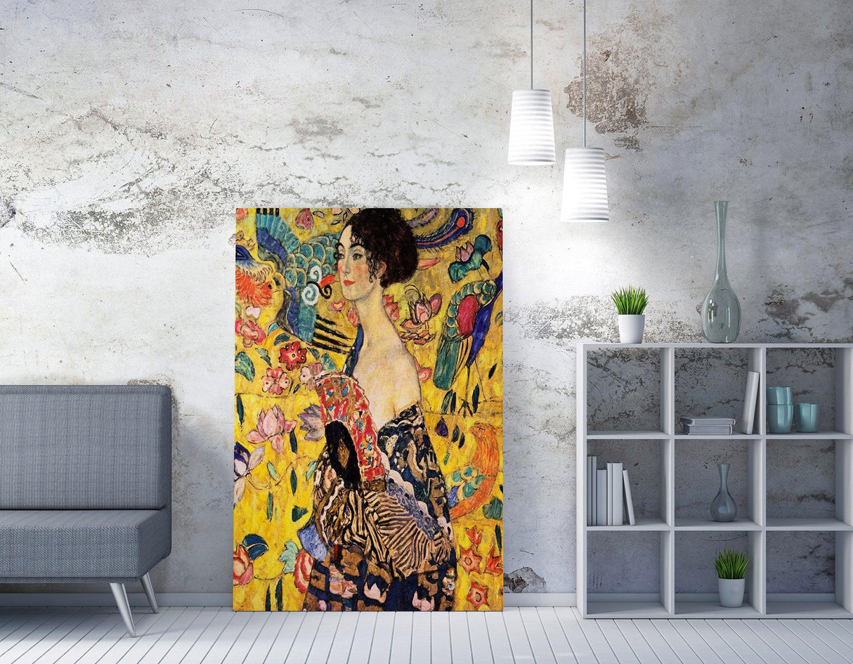 Tablou Canvas Geisha, Multicolor, 100 x 70 cm