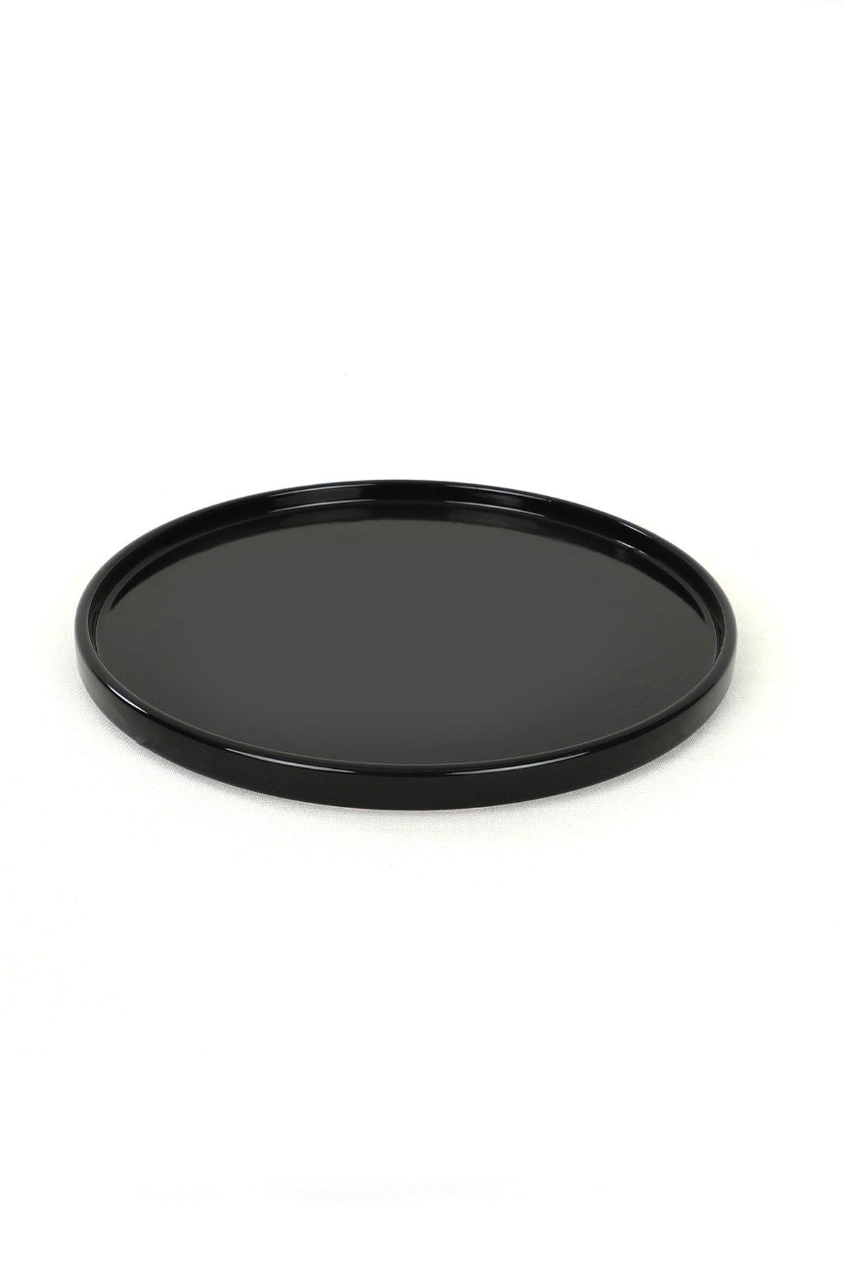 Set farfurii, Negru, 27 cm