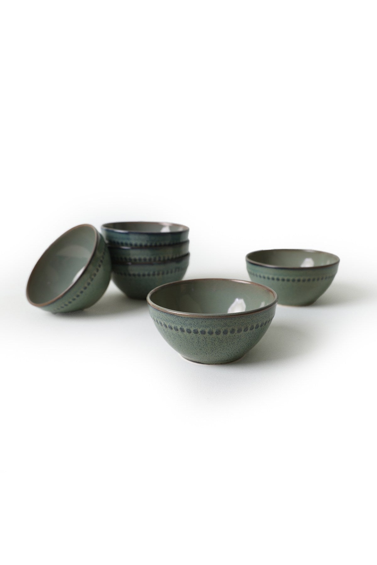 Set de boluri 6 bucăți X00018613, Verde