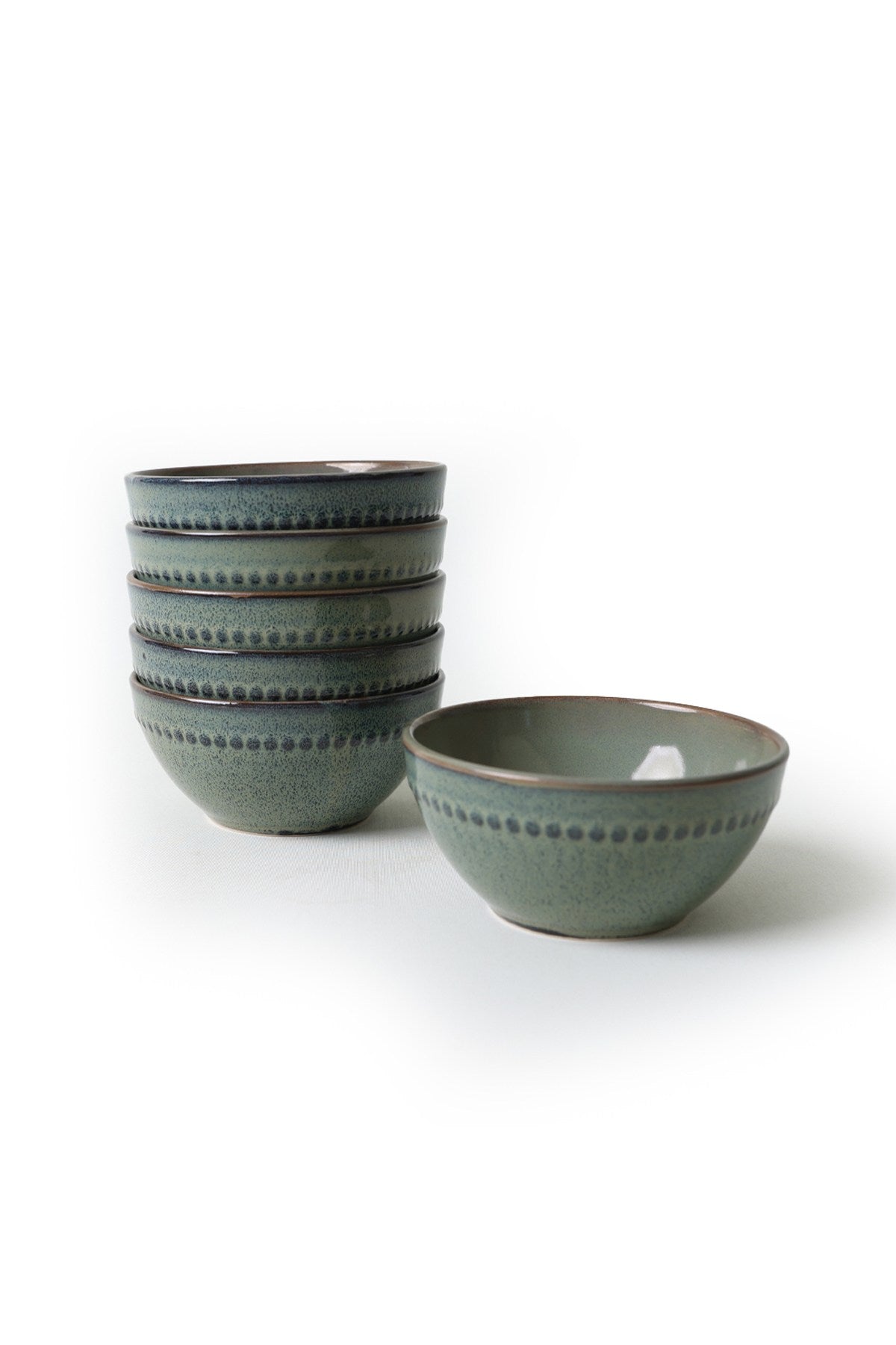 Set de boluri 6 bucăți X00018613, Verde