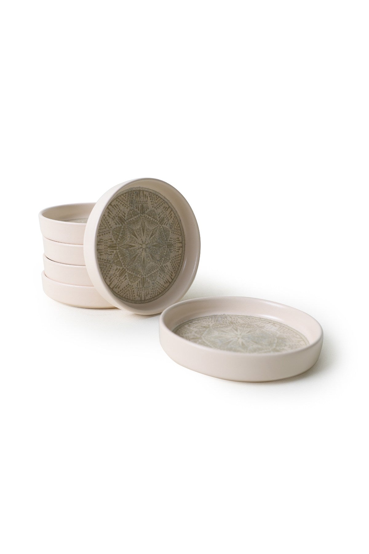 Set de boluri 6 bucăți X00017907, Crem
