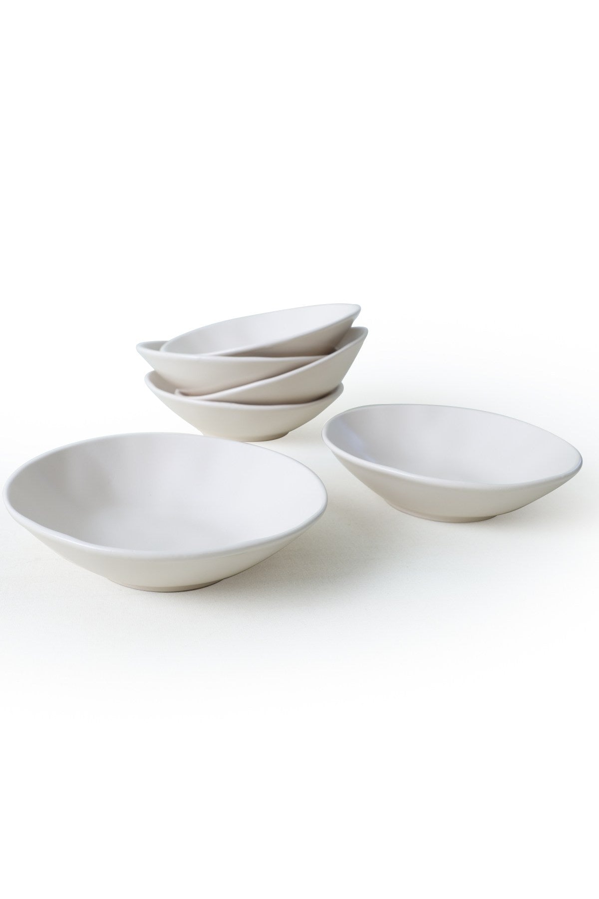 Set de boluri 6 bucăți X00018769, Alb