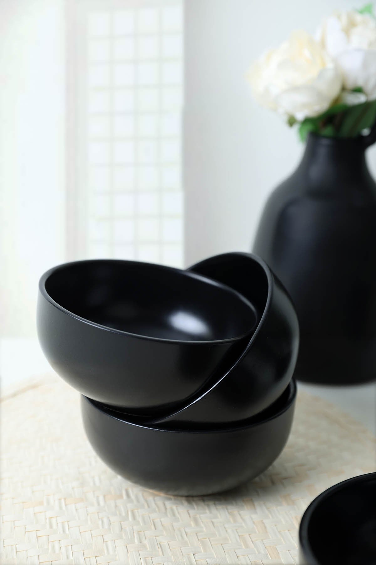Set de boluri 6 bucăți X00017455, Matte black