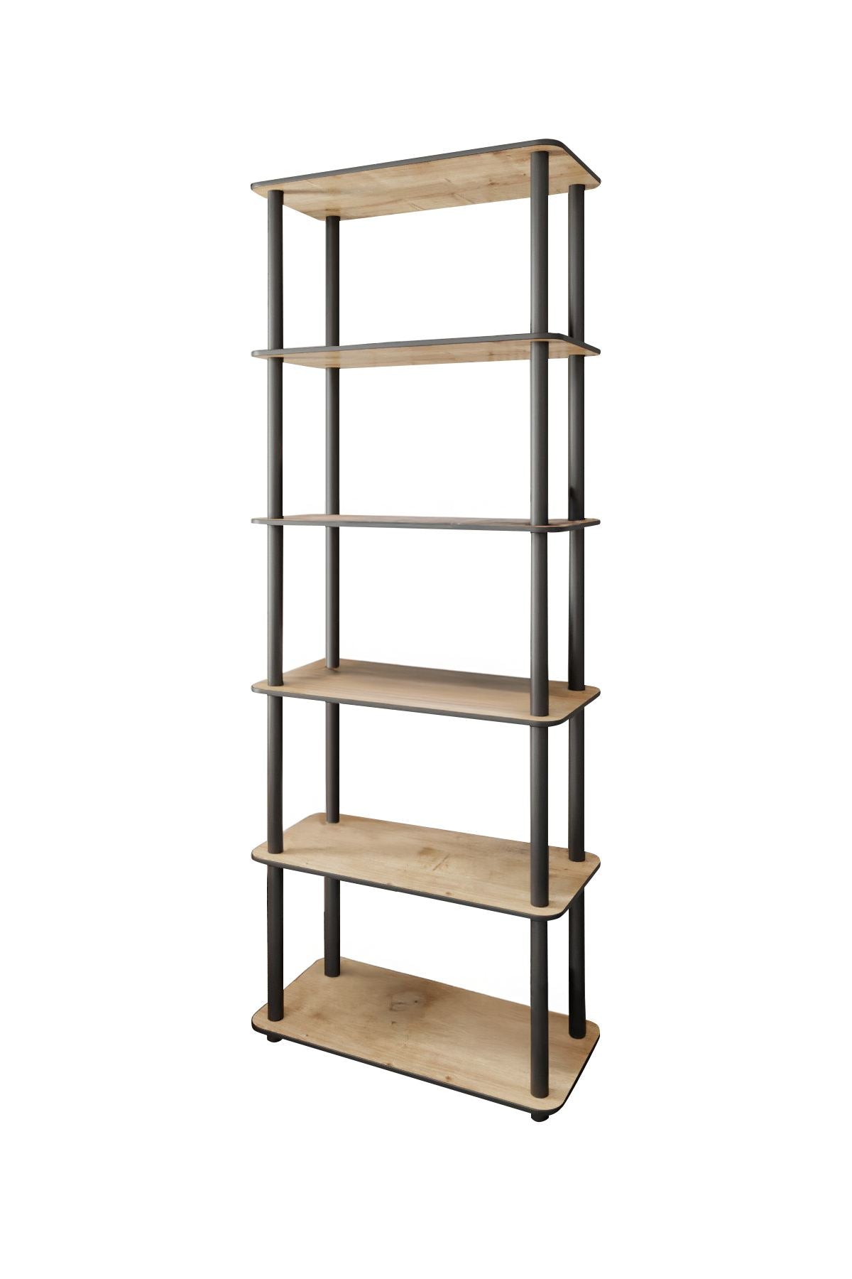 Bibliotecă 6 Rect, Diverse culori, 60x30x173 cm - Stejar | SKU: 282PTR1112 | Bibliotecă 6 Rect, 60x30x173 cm, varianta Stejar, produs pentru amenajarea locuinței, disponibil online în România la CasaMob
