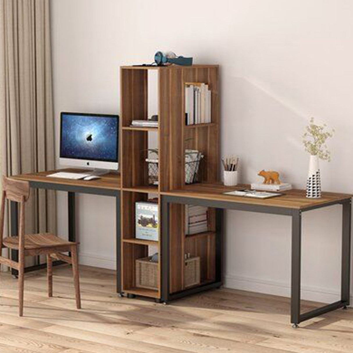 Birou L194, Nuc, 240x60x72 cm