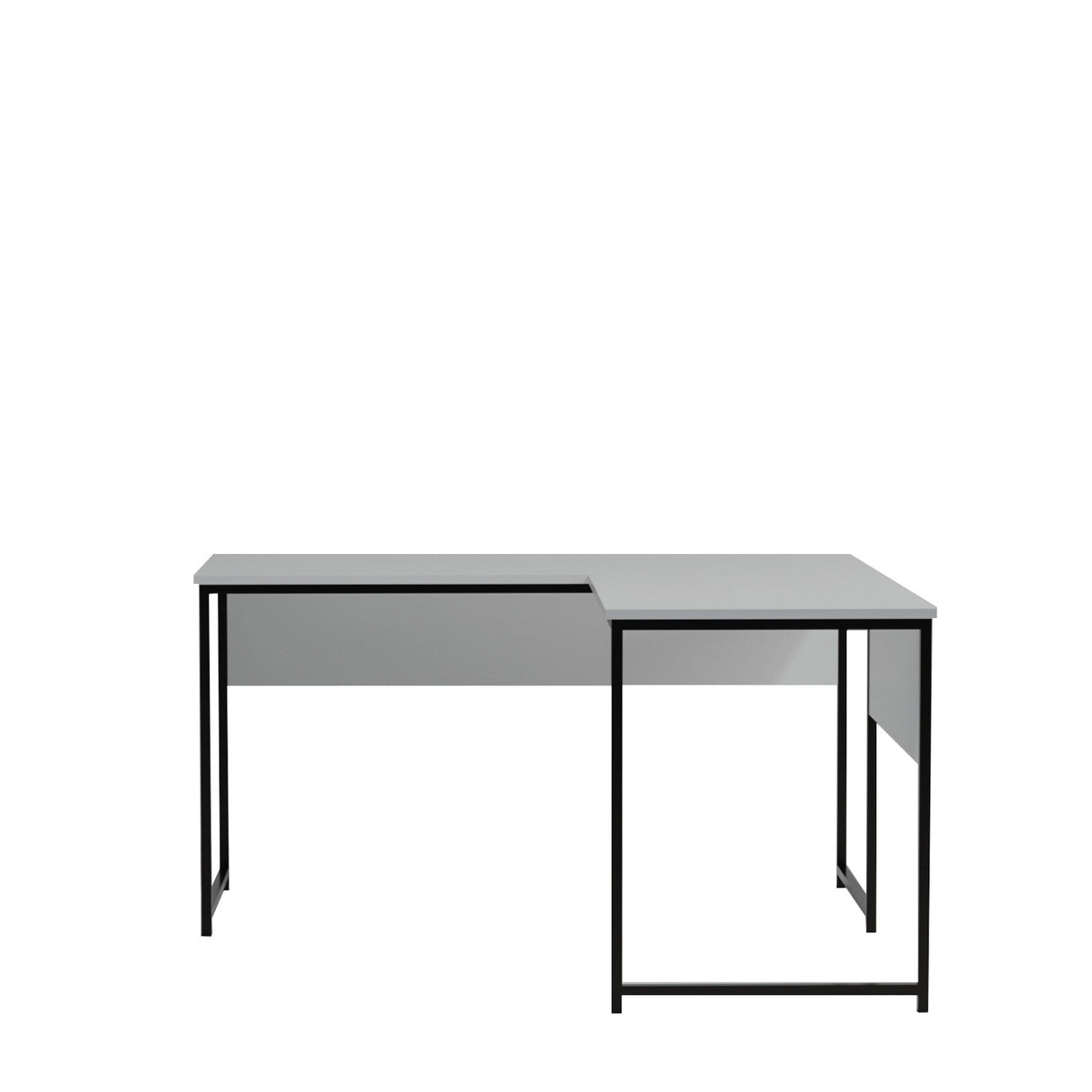 Birou L - L192, Alb, 160x60x72 cm