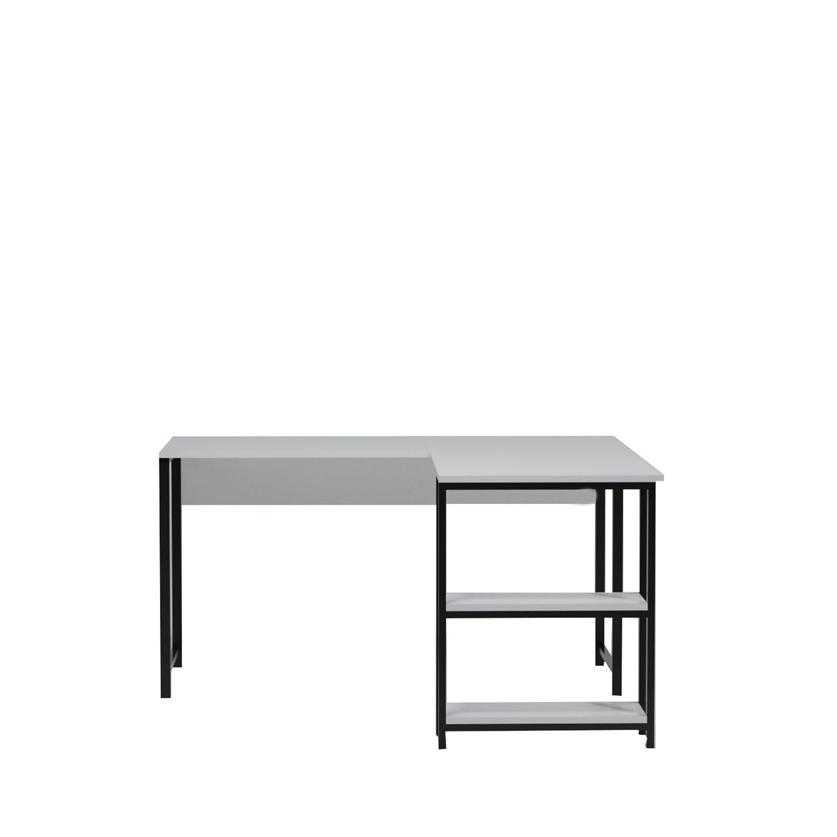 Birou Kocaeli - 210, Alb, 140x60x72 cm