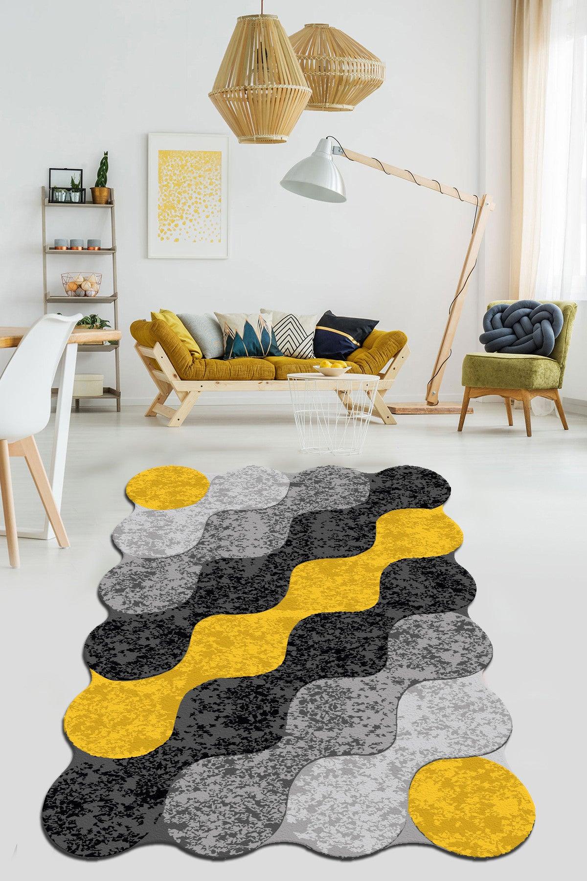 Covor de Hol Circle, Multicolor (diverse dimensiuni) - 80 x 120, SKU 286CHL4482