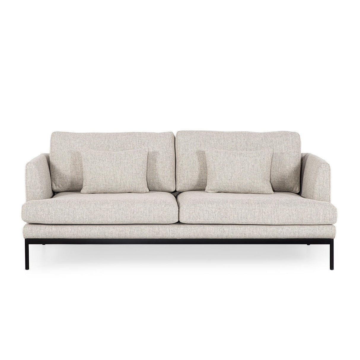 Canapea fixă Pearl, Crem, Diverse configurații, Diverse dimensiuni - 165x88x82 cm - 2 locuri | SKU: 291NDS1112 | Canapea fixă Pearl, Crem, varianta 165x88x82 cm - 2 locuri, produs pentru amenajarea locuinței, disponibil online în România la CasaMob