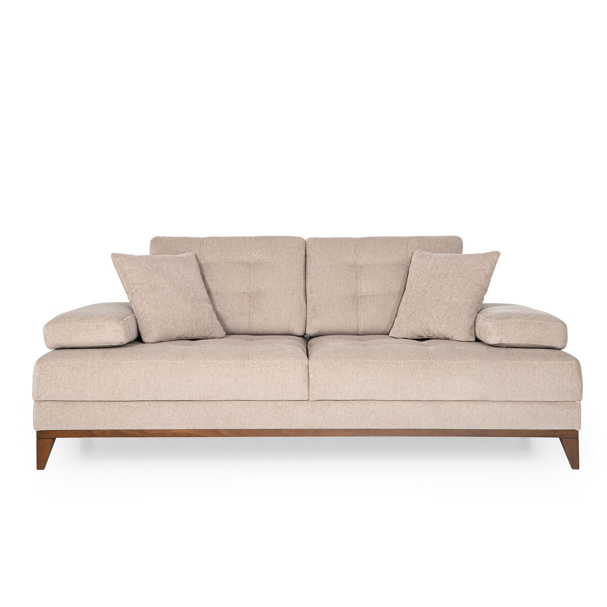 Canapea fixă Sonya, Crem, Diverse configurații, Diverse dimensiuni - 200x104x86 cm - 2 locuri | SKU: 291NDS1126 | Canapea fixă Sonya, Crem, varianta 200x104x86 cm - 2 locuri, produs pentru amenajarea locuinței, disponibil online în România la CasaMob