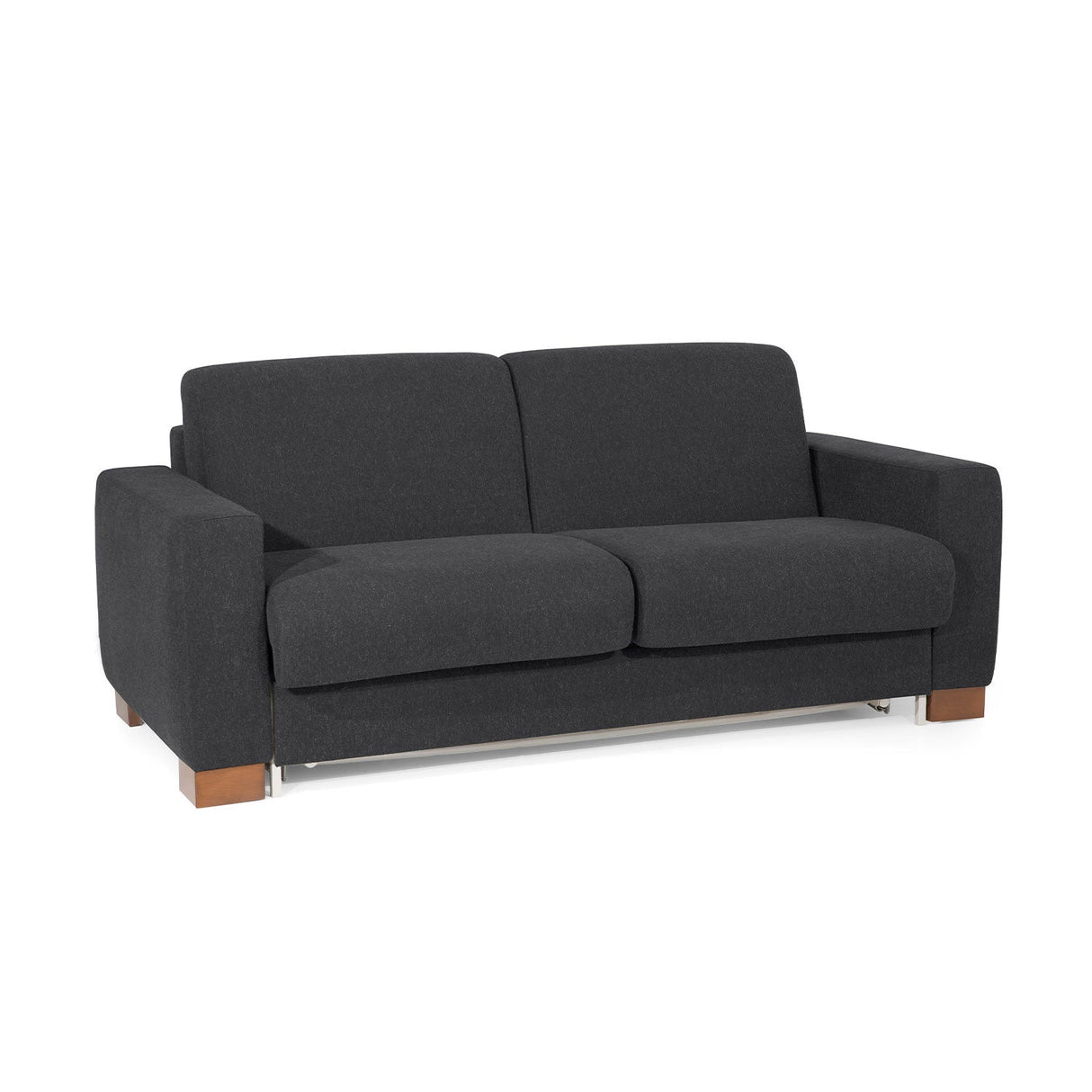 Canapea extensibilă 3 locuri Kansas, Diverse culori, 200x98x98 cm - Gri închis | SKU: 291NDS1313 | Canapea extensibilă 3 locuri Kansas, 200x98x98 cm, varianta Gri închis, produs pentru amenajarea locuinței, disponibil online în România la CasaMob