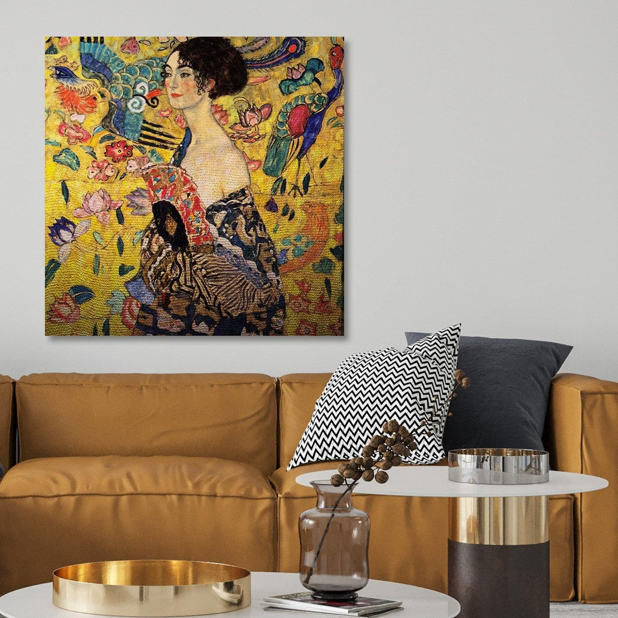 Tablou Canvas KNV4405_7070, Multicolor, 70x70 cm