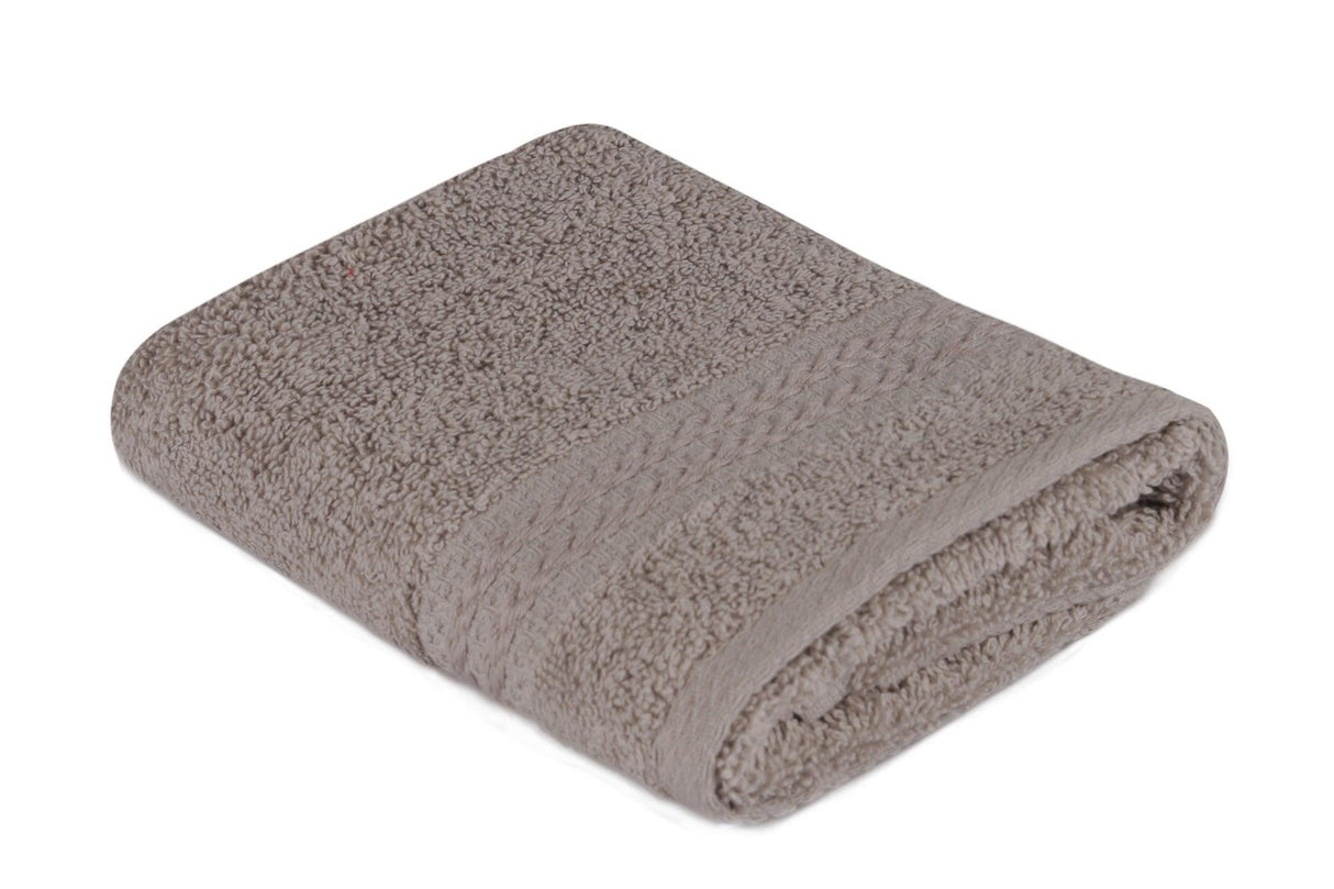 Prosop de baie Rainbow, Diverse culori, Diverse configurații, Diverse dimensiuni - Gri - 30x50 cm - 1 bucată | SKU: 317HBY1104 | Prosop de baie Rainbow, varianta Gri - 30x50 cm - 1 bucată, produs pentru amenajarea locuinței, disponibil online în România la CasaMob