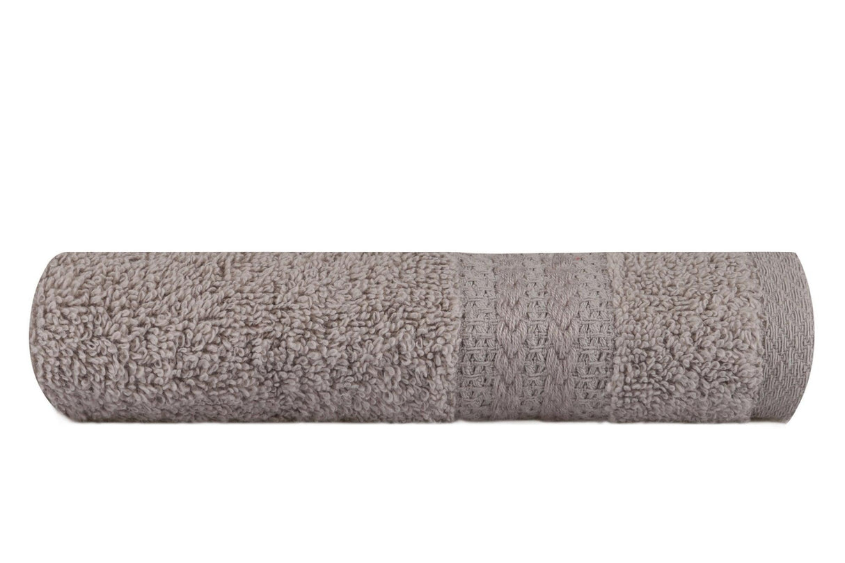 Prosop de baie Rainbow, Diverse culori, Diverse configurații, Diverse dimensiuni - Gri - 30x50 cm - 1 bucată | SKU: 317HBY1104 | Prosop de baie Rainbow, varianta Gri - 30x50 cm - 1 bucată, produs pentru amenajarea locuinței, disponibil online în România la CasaMob