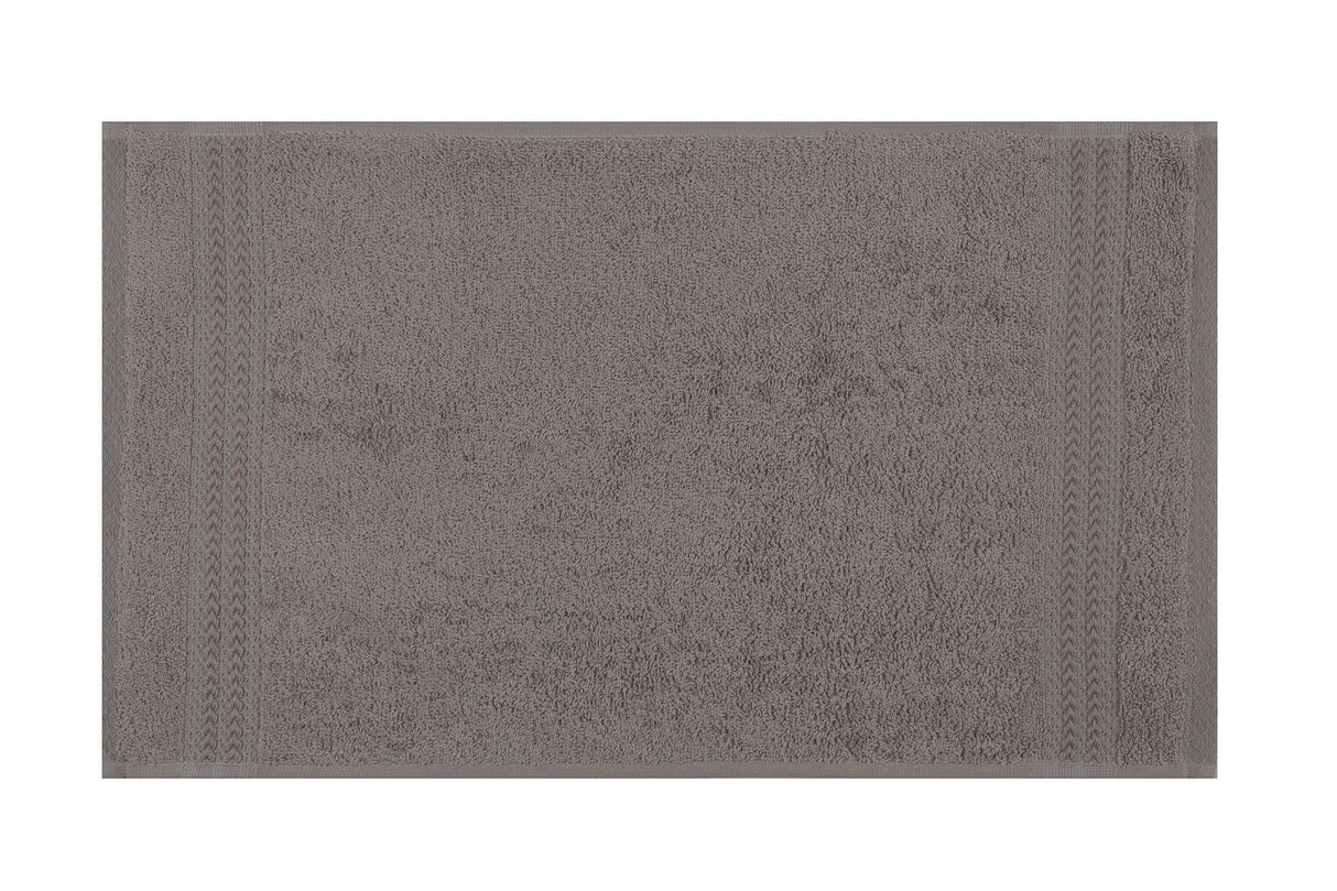 Prosop de baie Rainbow, Diverse culori, Diverse configurații, Diverse dimensiuni - Gri - 30x50 cm - 1 bucată | SKU: 317HBY1104 | Prosop de baie Rainbow, varianta Gri - 30x50 cm - 1 bucată, produs pentru amenajarea locuinței, disponibil online în România la CasaMob