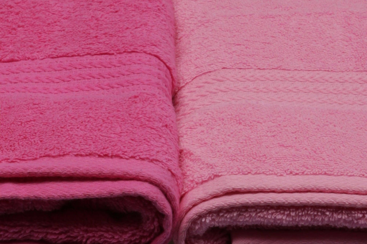 Prosop de baie Rainbow, Diverse culori, Diverse configurații, Diverse dimensiuni - Roz deschis - Roz - Roz pudrat - Fucsia - 70x140 cm - 4 bucăți | SKU: 317HBY1425 | Prosop de baie Rainbow, varianta Roz deschis - Roz - Roz pudrat - Fucsia - 70x140 cm - 4 bucăți, produs pentru amenajarea locuinței, disponibil online în România la CasaMob