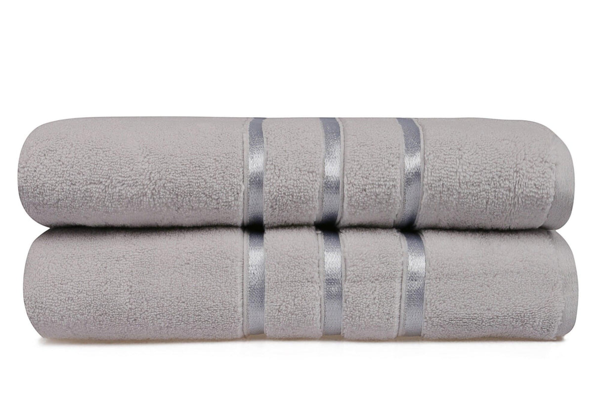 Prosop de baie 2 bucăți Dolce, Diverse culori, 70x140 cm - Albastru deschis - Gri deschis | SKU: 317HBY1462 | Prosop de baie 2 bucăți Dolce, 70x140 cm, varianta Albastru deschis - Gri deschis, produs pentru amenajarea locuinței, disponibil online în România la CasaMob