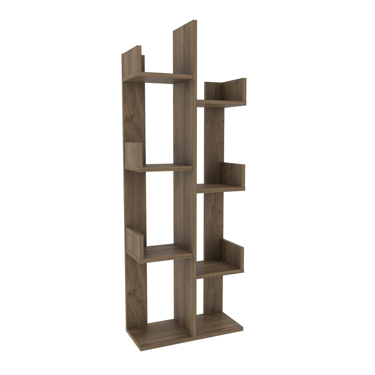 Bibliotecă Luisa, Diverse culori, Diverse dimensiuni - Nuc - 50x22x173 cm | SKU: 322RTC1105 | Bibliotecă Luisa, varianta Nuc - 50x22x173 cm, produs pentru amenajarea locuinței, disponibil online în România la CasaMob