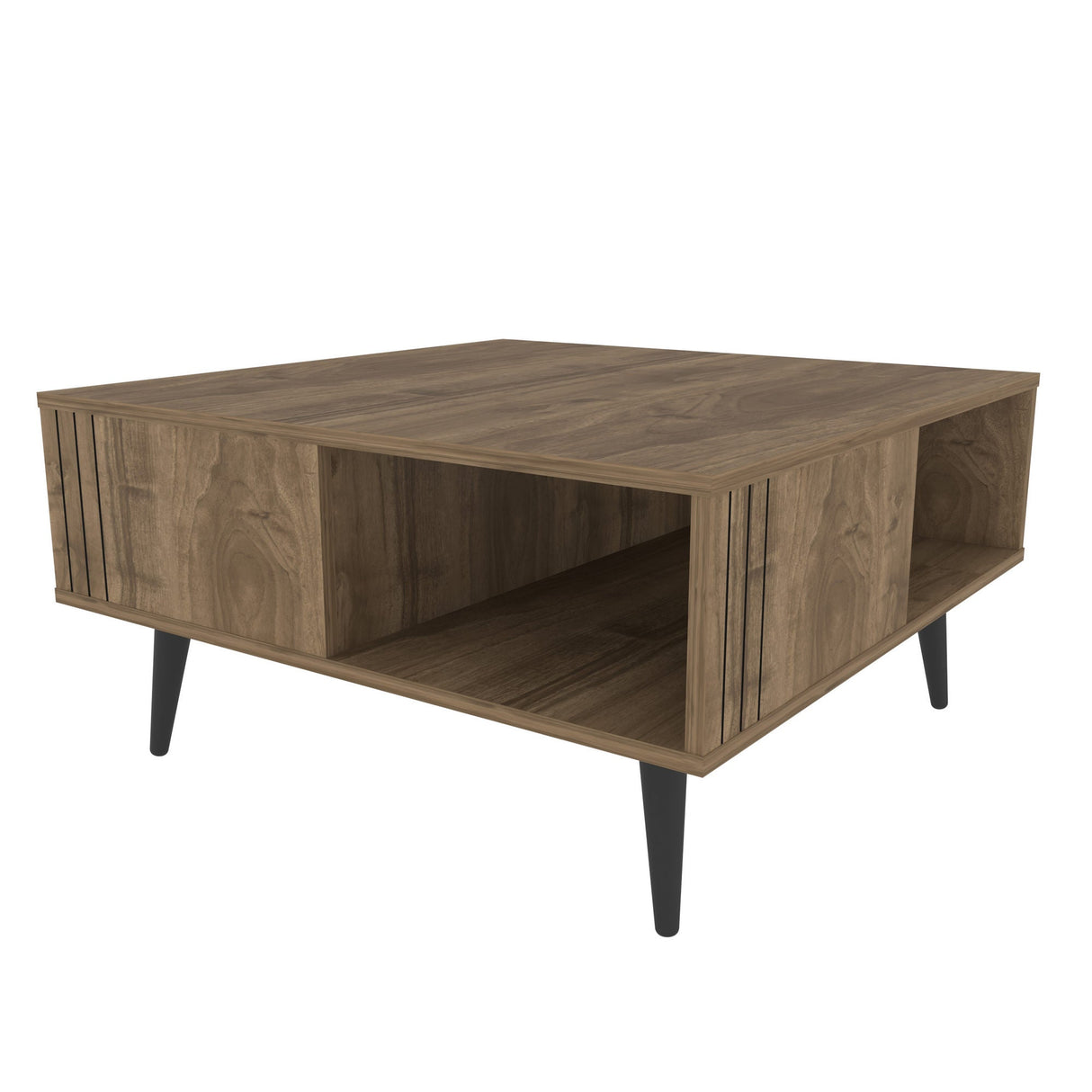 Măsuță de cafea Ronas, Diverse culori, 90x90x47 cm - Nuc | SKU: 322RTC1211 | Măsuță de cafea Ronas, 90x90x47 cm, varianta Nuc, produs pentru amenajarea locuinței, disponibil online în România la CasaMob