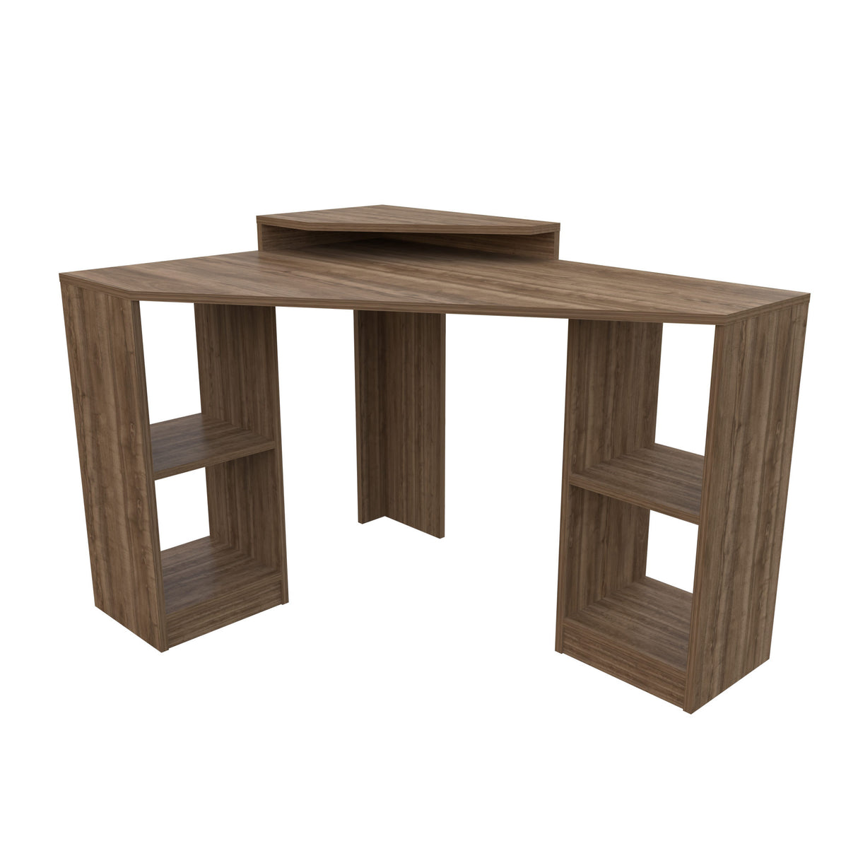 Birou Floating, Diverse culori, 120x90x77 cm - Nuc | SKU: 322RTC1301 | Birou Floating, 120x90x77 cm, varianta Nuc, produs pentru amenajarea locuinței, disponibil online în România la CasaMob