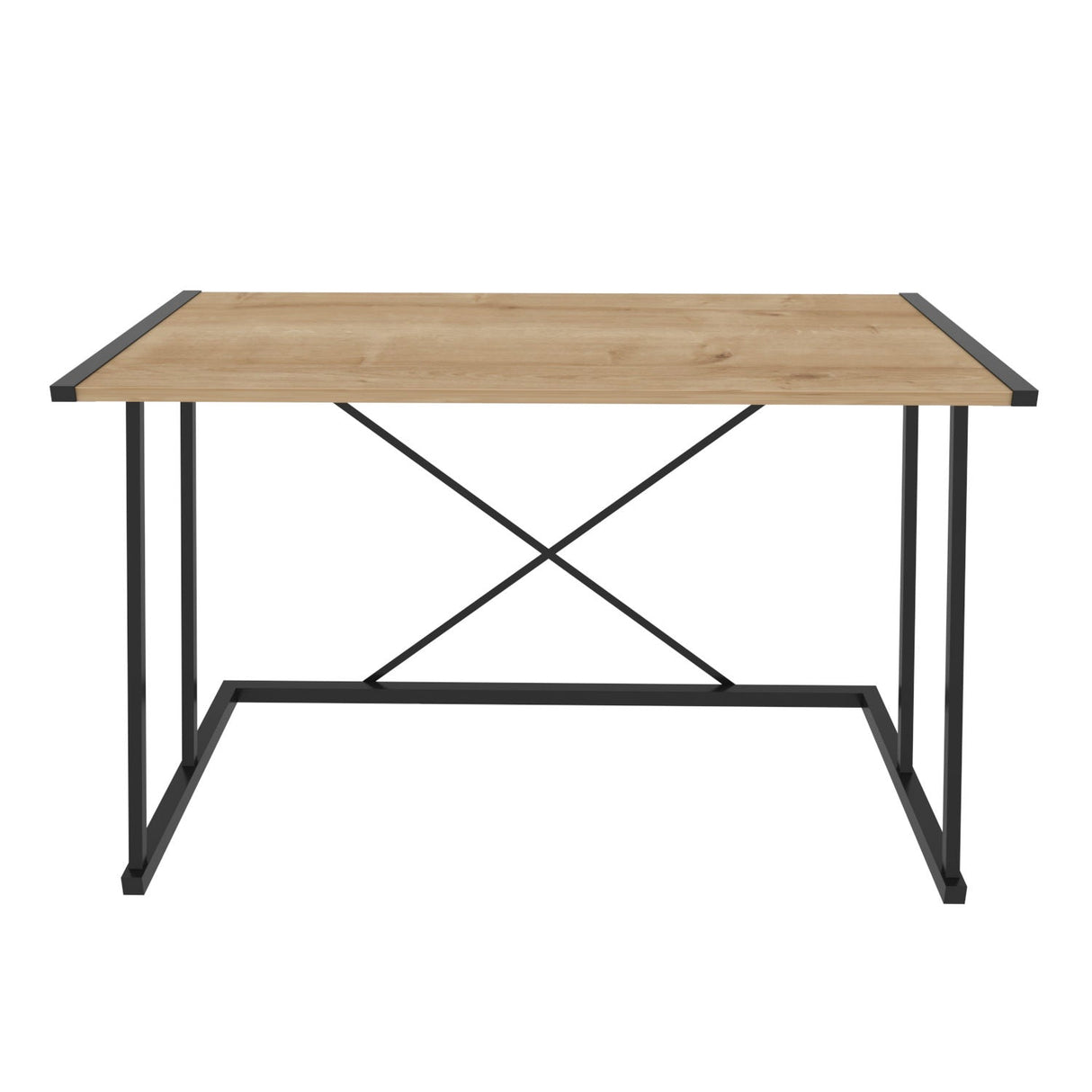 Birou Adelaide, Diverse culori, 114x60x75 cm - Negru - Stejar | SKU: 322RTC1385 | Birou Adelaide, 114x60x75 cm, varianta Negru - Stejar, produs pentru amenajarea locuinței, disponibil online în România la CasaMob