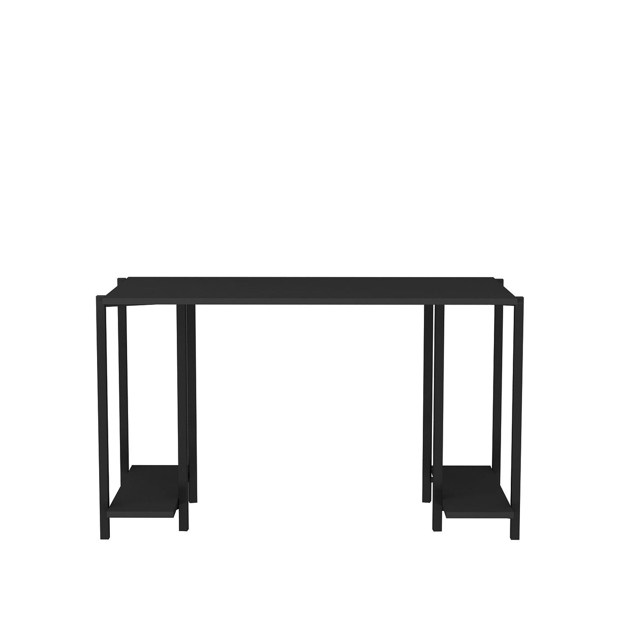 Birou Academy, Diverse culori, 125x60x74 cm - Negru - Antracit | SKU: 322RTC1398 | Birou Academy, 125x60x74 cm, varianta Negru - Antracit, produs pentru amenajarea locuinței, disponibil online în România la CasaMob