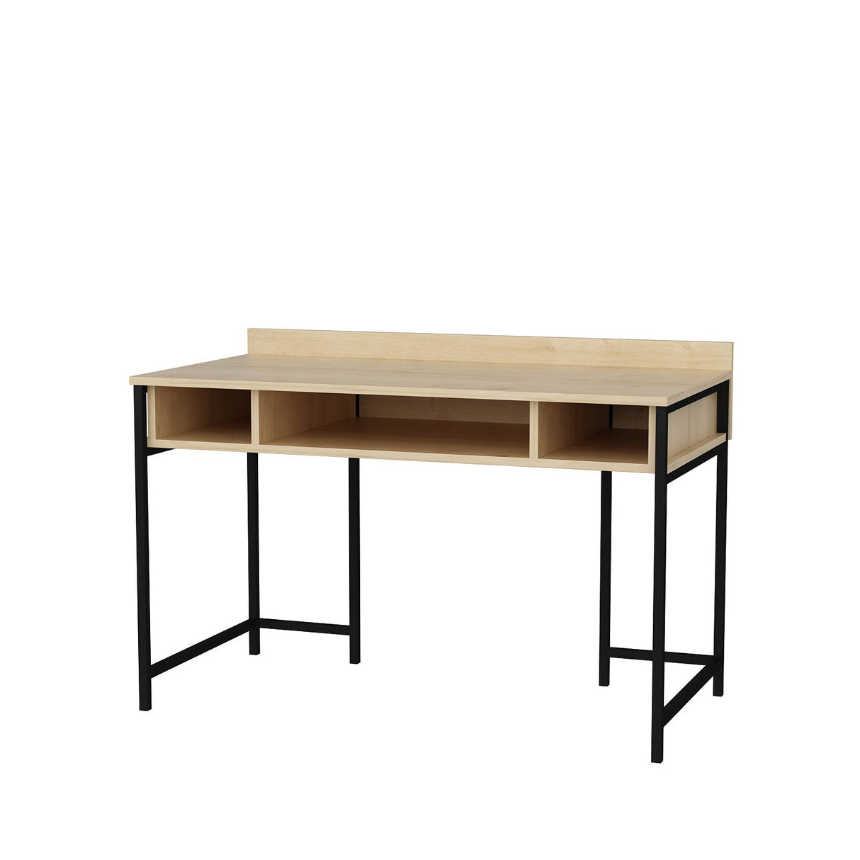 Birou Alma, Diverse culori, 120x60x75 cm - Negru - Stejar | SKU: 322RTC1410 | Birou Alma, 120x60x75 cm, varianta Negru - Stejar, produs pentru amenajarea locuinței, disponibil online în România la CasaMob