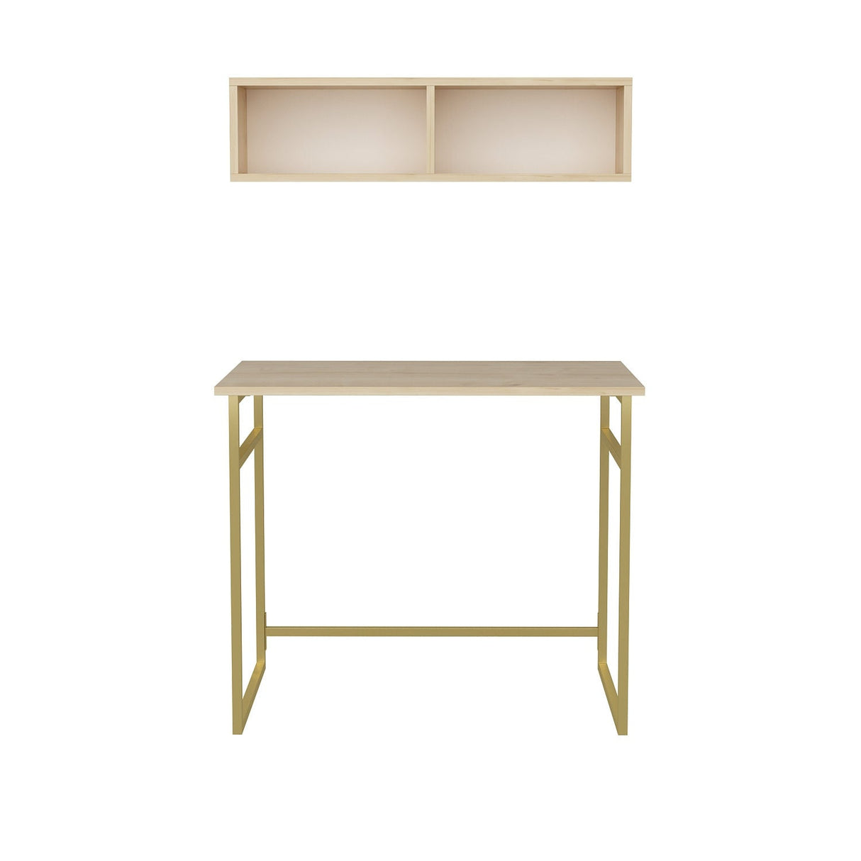Birou Hussum, Diverse culori, 90x60x75 cm - Auriu - Stejar | SKU: 322RTC1430 | Birou Hussum, 90x60x75 cm, varianta Auriu - Stejar, produs pentru amenajarea locuinței, disponibil online în România la CasaMob