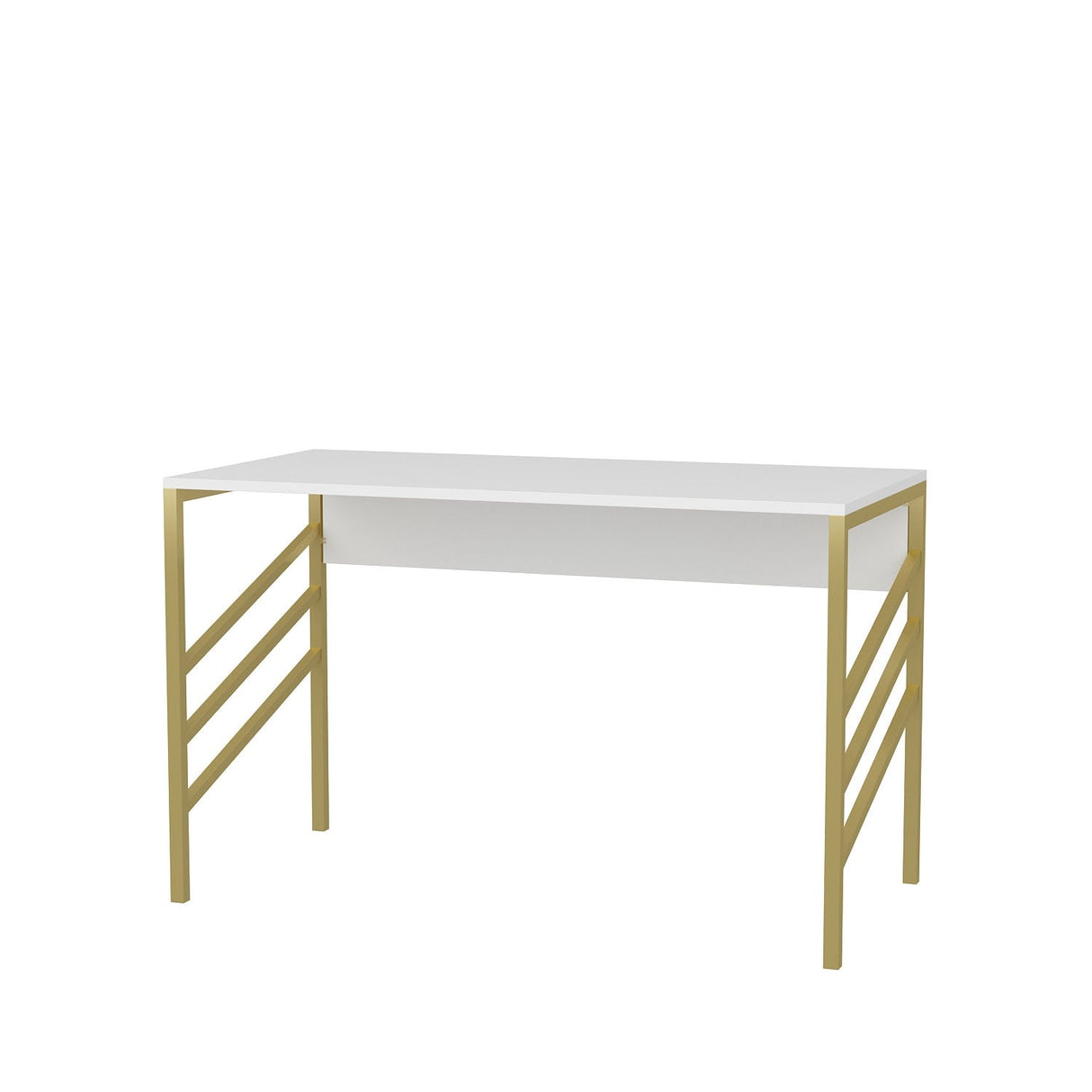 Birou Josephine, Diverse culori, 120x60x75 cm - Auriu - Alb | SKU: 322RTC1441 | Birou Josephine, 120x60x75 cm, varianta Auriu - Alb, produs pentru amenajarea locuinței, disponibil online în România la CasaMob