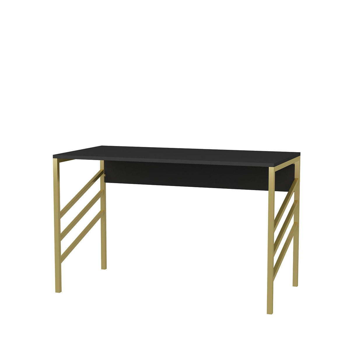Birou Josephine, Diverse culori, 120x60x75 cm - Auriu - Antracit | SKU: 322RTC1443 | Birou Josephine, 120x60x75 cm, varianta Auriu - Antracit, produs pentru amenajarea locuinței, disponibil online în România la CasaMob