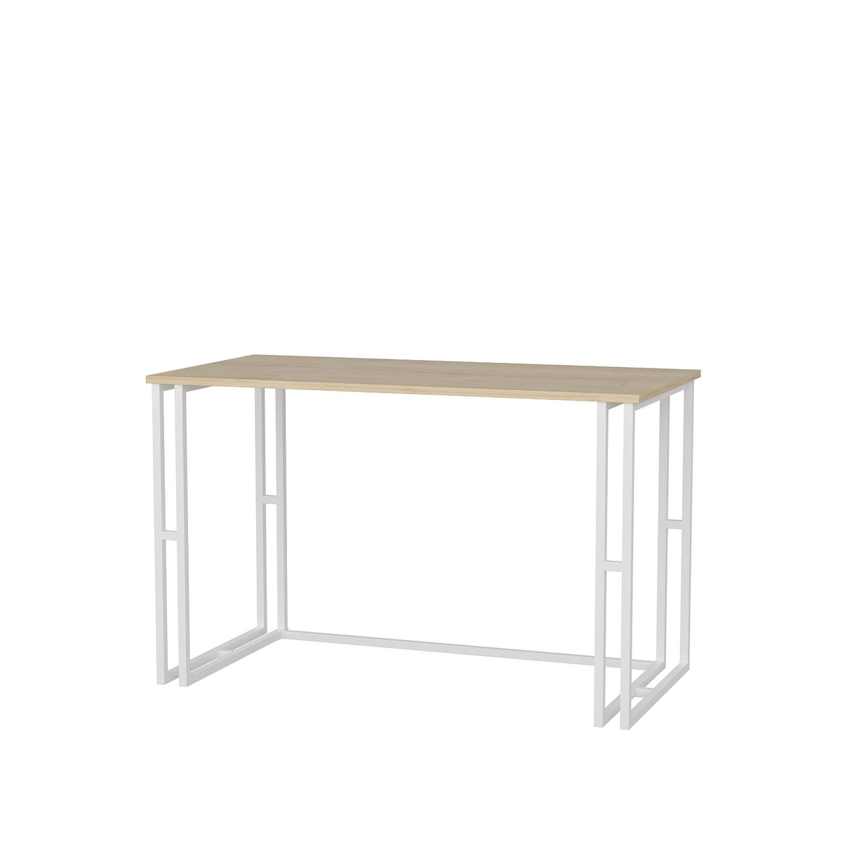 Birou Kane, Diverse culori, 120x60x75 cm - Alb - Stejar | SKU: 322RTC1450 | Birou Kane, 120x60x75 cm, varianta Alb - Stejar, produs pentru amenajarea locuinței, disponibil online în România la CasaMob