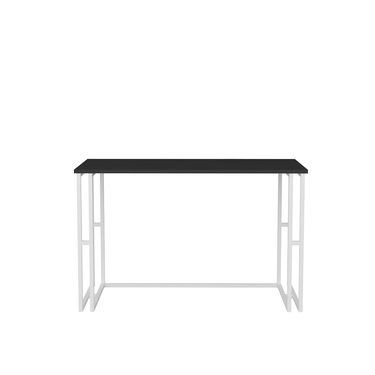 Birou Kane, Diverse culori, 120x60x75 cm - Alb - Antracit | SKU: 322RTC1451 | Birou Kane, 120x60x75 cm, varianta Alb - Antracit, produs pentru amenajarea locuinței, disponibil online în România la CasaMob