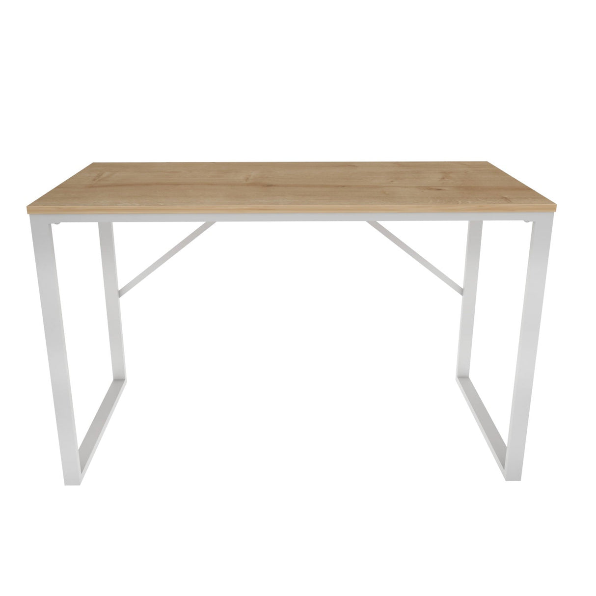 Birou Layton, Diverse culori, 120x60x74 cm - Alb - Stejar | SKU: 322RTC1474 | Birou Layton, 120x60x74 cm, varianta Alb - Stejar, produs pentru amenajarea locuinței, disponibil online în România la CasaMob
