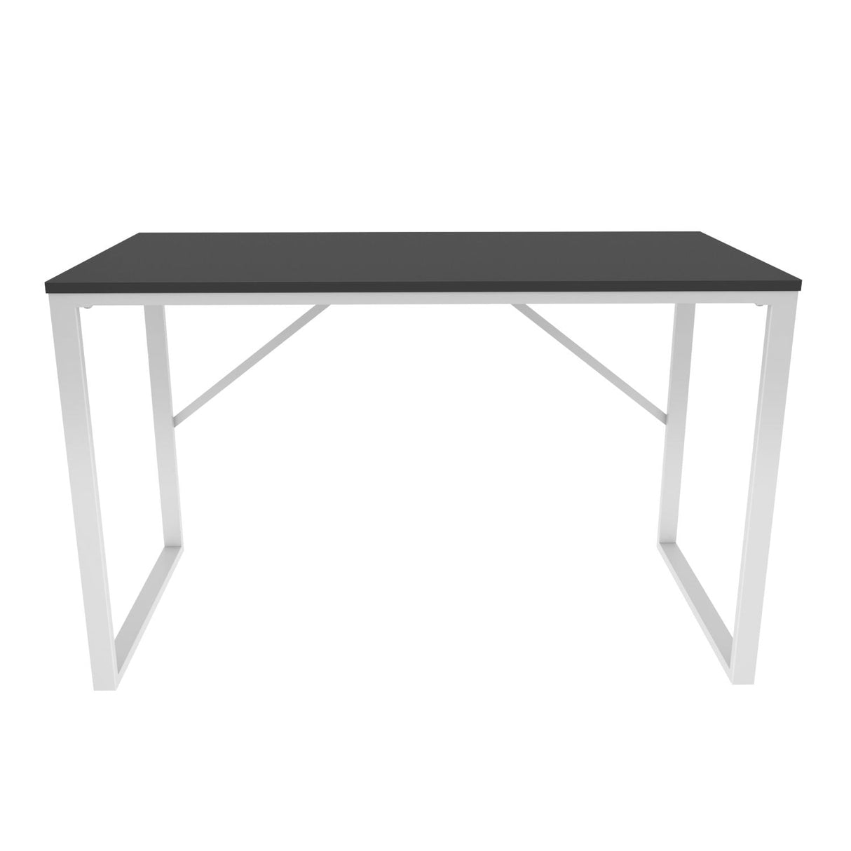 Birou Layton, Diverse culori, 120x60x74 cm - Alb - Antracit | SKU: 322RTC1475 | Birou Layton, 120x60x74 cm, varianta Alb - Antracit, produs pentru amenajarea locuinței, disponibil online în România la CasaMob